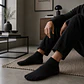 Pack 12 Medias Negras Para Hombre - Miniatura 4