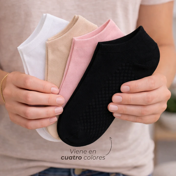 Pack 12 Pares Calcetines Tobilleros Mujer Multicolor 2