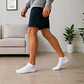 Pack 12 Pares Calcetines Tobilleros Blancos Hombre - Miniatura 3