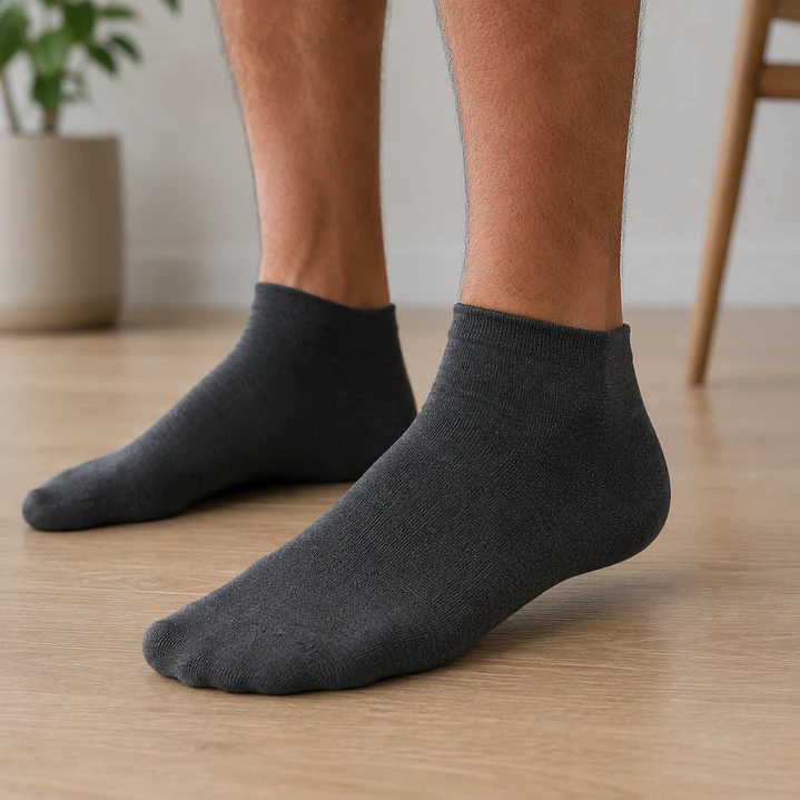 Pack de 12 Medias para Diabéticos Corto Hombre 5