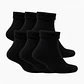 Pack de 5 Medias Térmicas Cortas en Negro - Miniatura 7