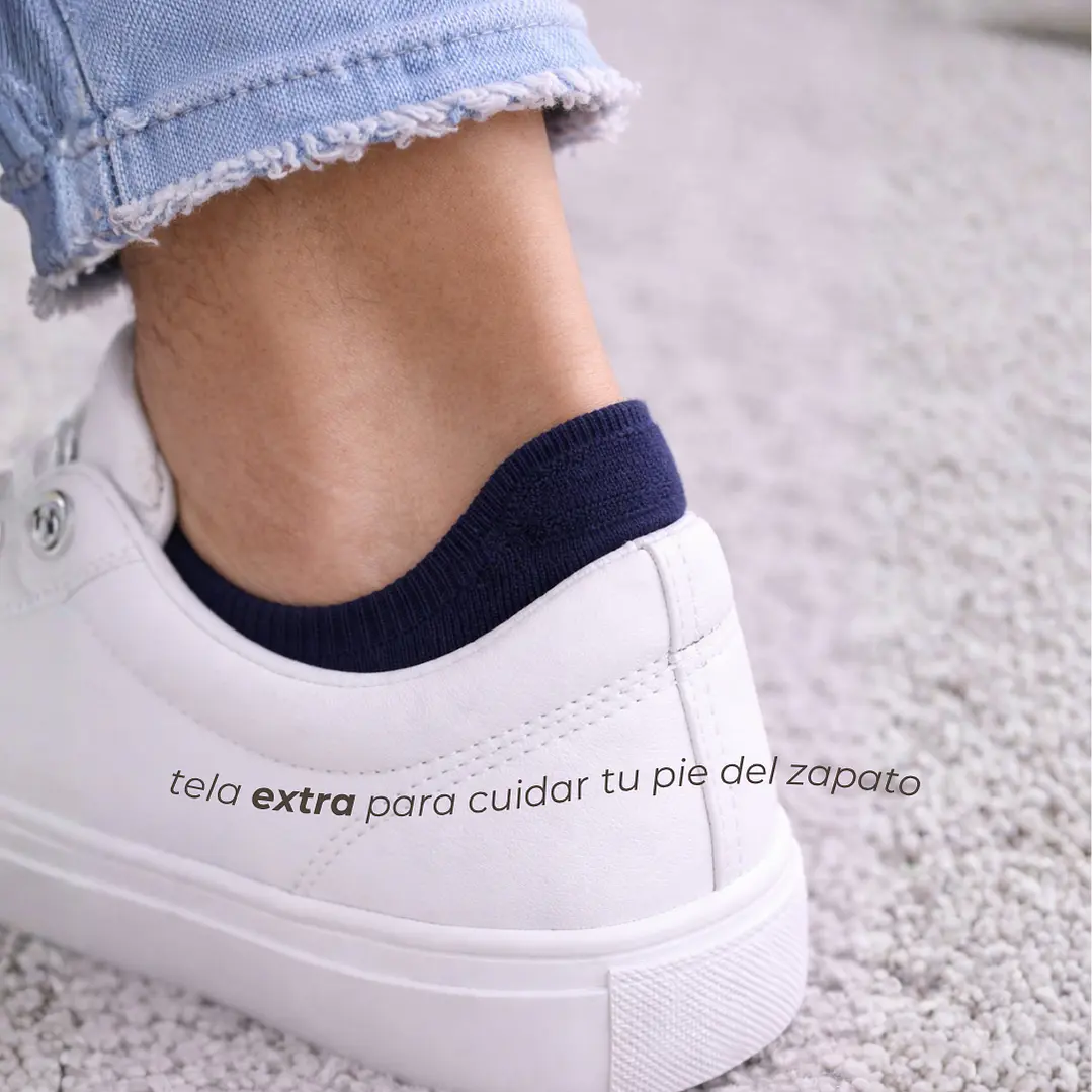 Pack 12 Medias de Hombre Estilo Invisible 3