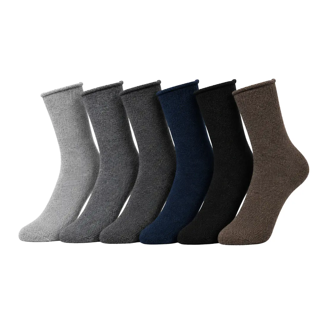 Pack de 6 Medias de Invierno para Diabéticos de Hombre 7