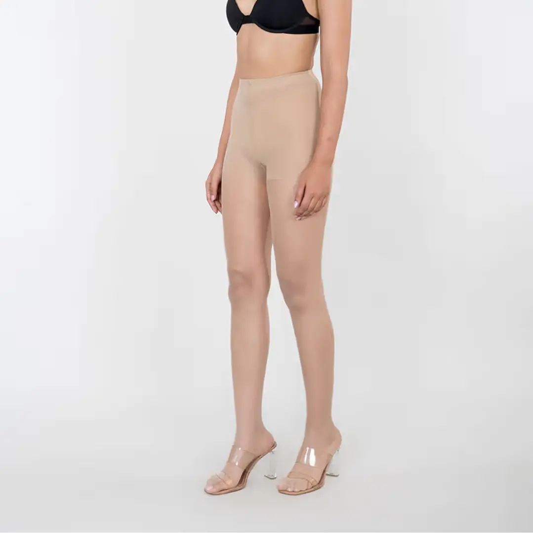 Pack de 2 Pantys de 40 Deniers en color Beige 1