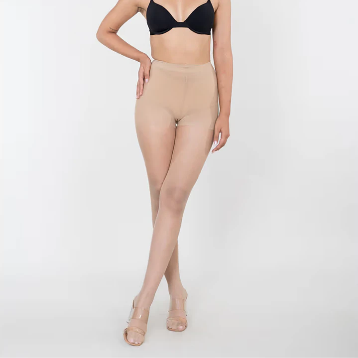 Pack de 2 Pantys de 40 Deniers en color Beige 4