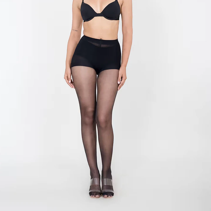Pack de 2 Pantys de 40 Deniers en color Negro 1