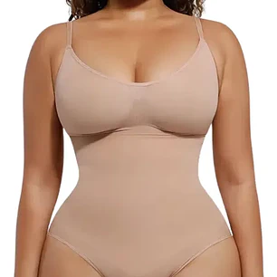 Faja Body Colaless Beige Control Abdomen y Cintura