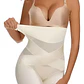Short Faja Modelador Tiro Alto en Color Beige - Miniatura 1