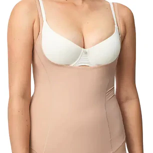 Body Modelador Efecto Invisible en Color Beige