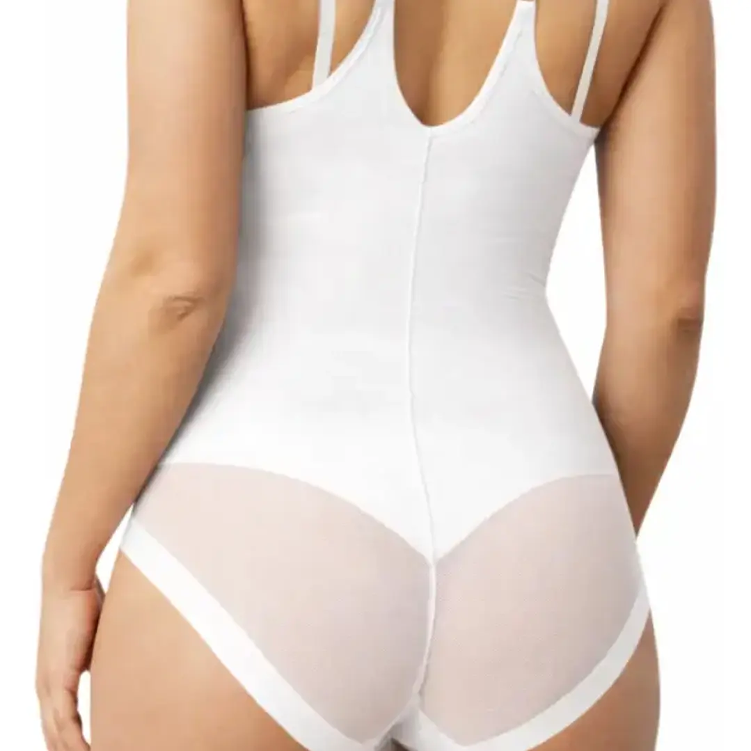 Body Modelador Efecto Invisible en Color Blanco 2