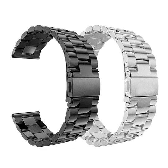 Bracelete em Aço Inox para Smartwatch 22mm