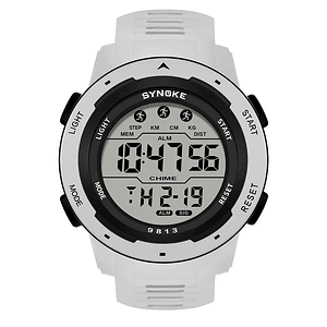 Relógio Digital 9813 Branco