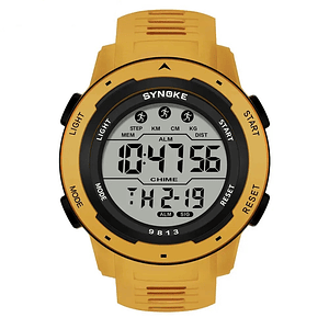 Relógio Digital 9813 Amarelo