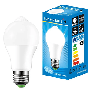 Lâmpada LED E27 com Sensor