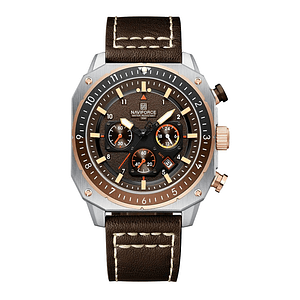 Relógio Analógico 8057 Castanho