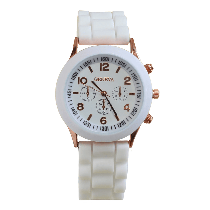 Relógio Analógico 8802 Branco 1