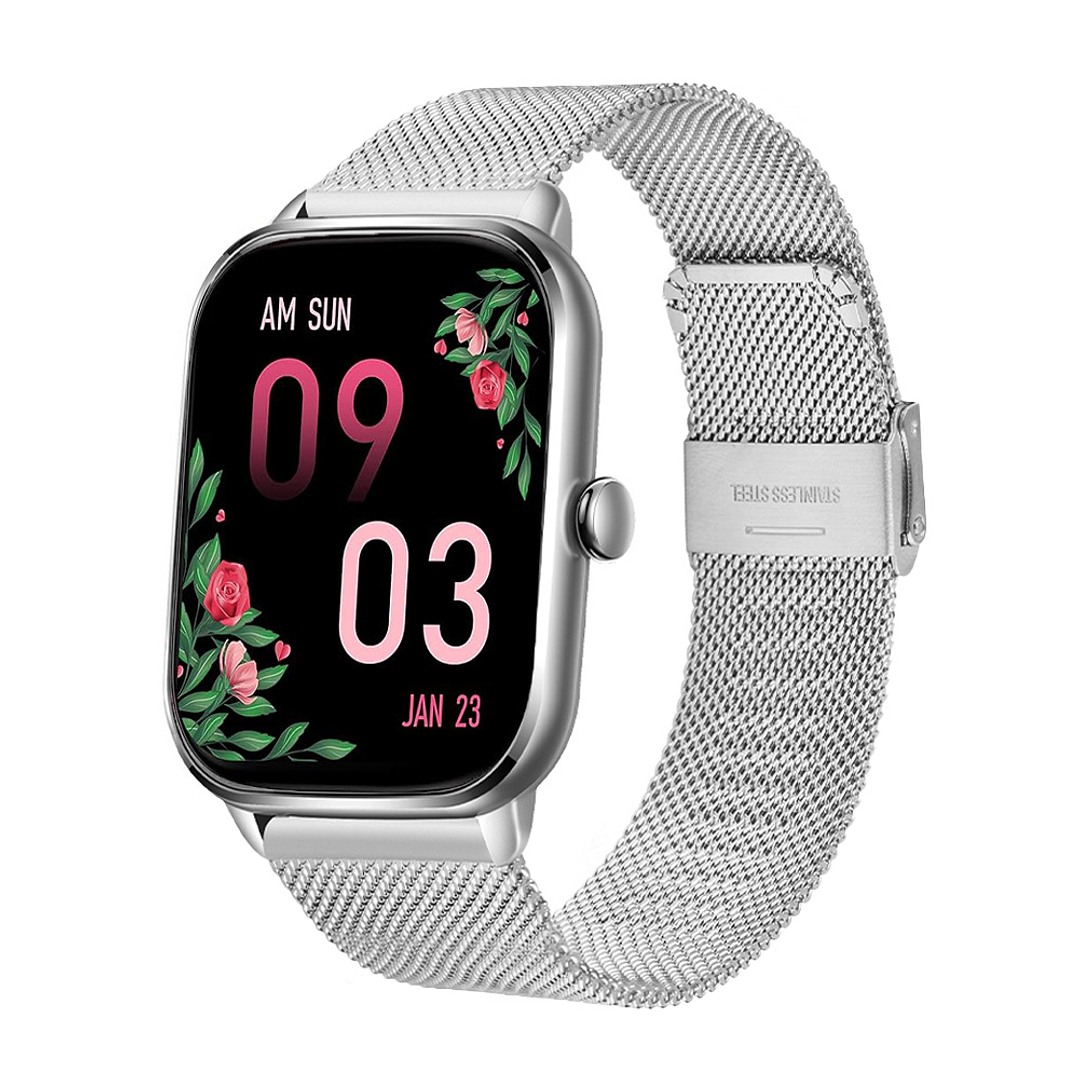 Smartwatch C61 Pro prateado 1