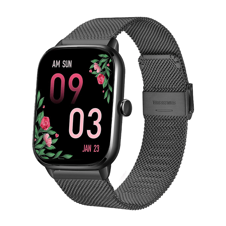 Smartwatch C61 Pro prateado 2