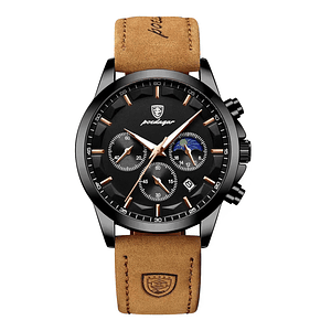 Relógio Analógico Poedagar 928 BK