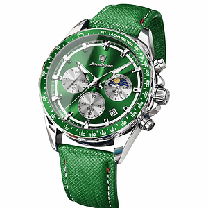 Relógio Analógico Poedagar 879 Verde