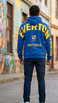 Polerón Evertón, Oro y Cielo azul - Miniatura 1