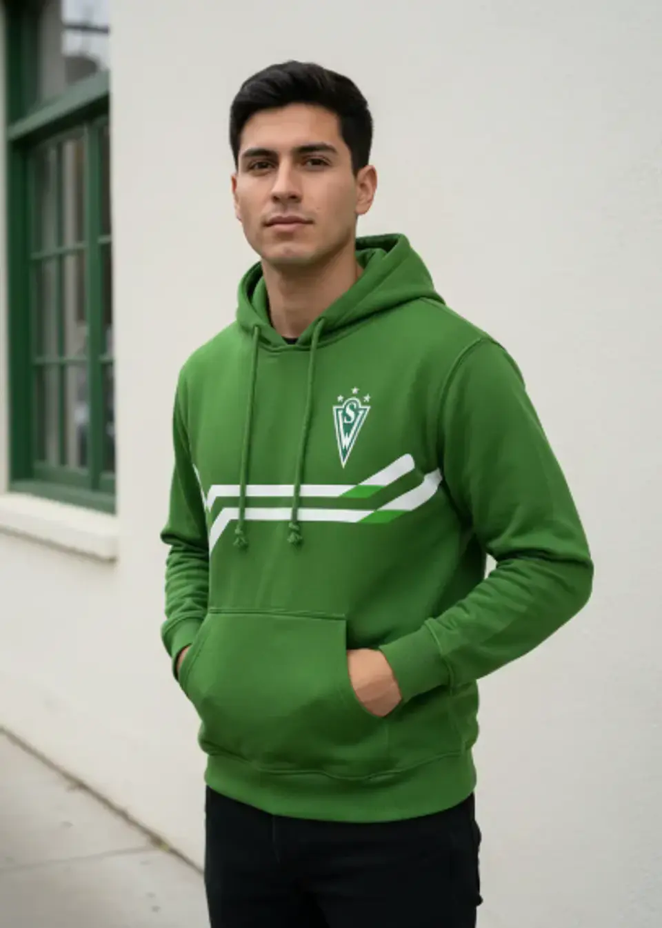Polerón Santiago Wanderers - Farben 1