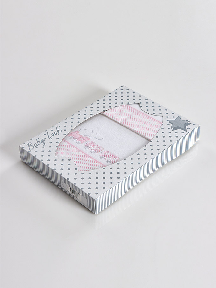 Jogo Alcofa Bebé Bordado Flanela Bordados Sortidos 4