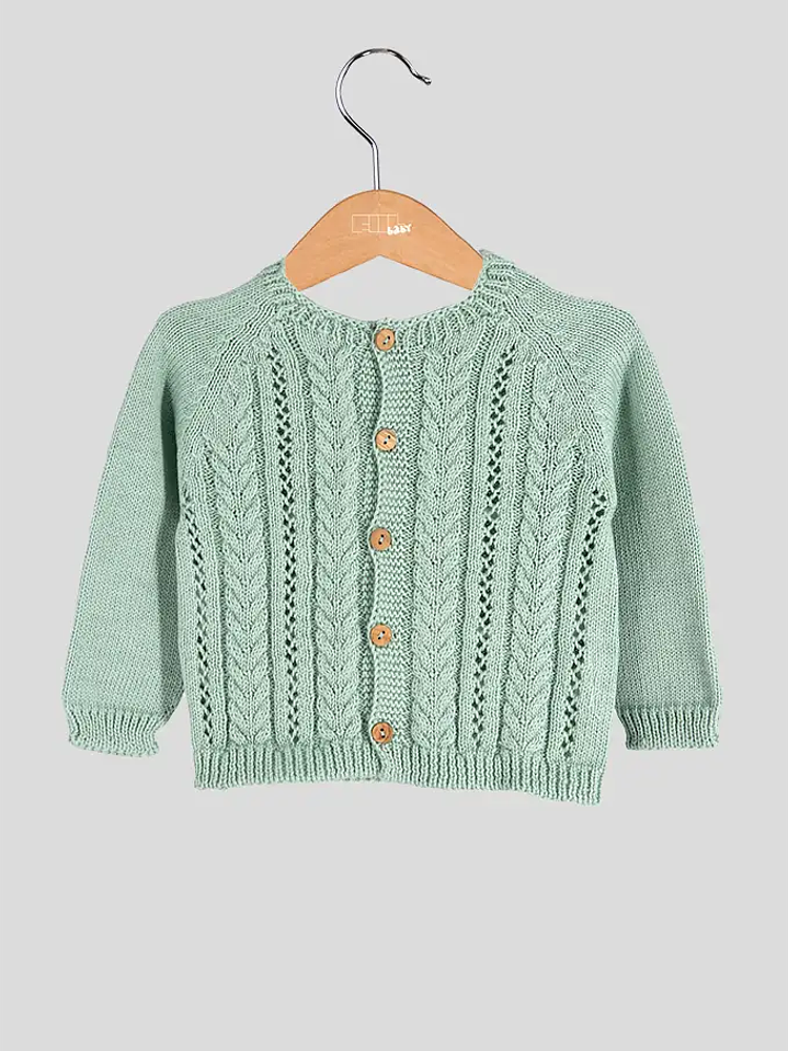 Casaco Bebé Malha Wheat 1