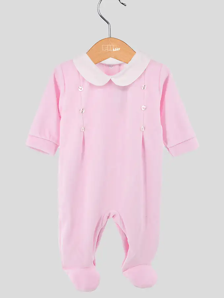 Babygrow Laminado C/ Botões Menina 1