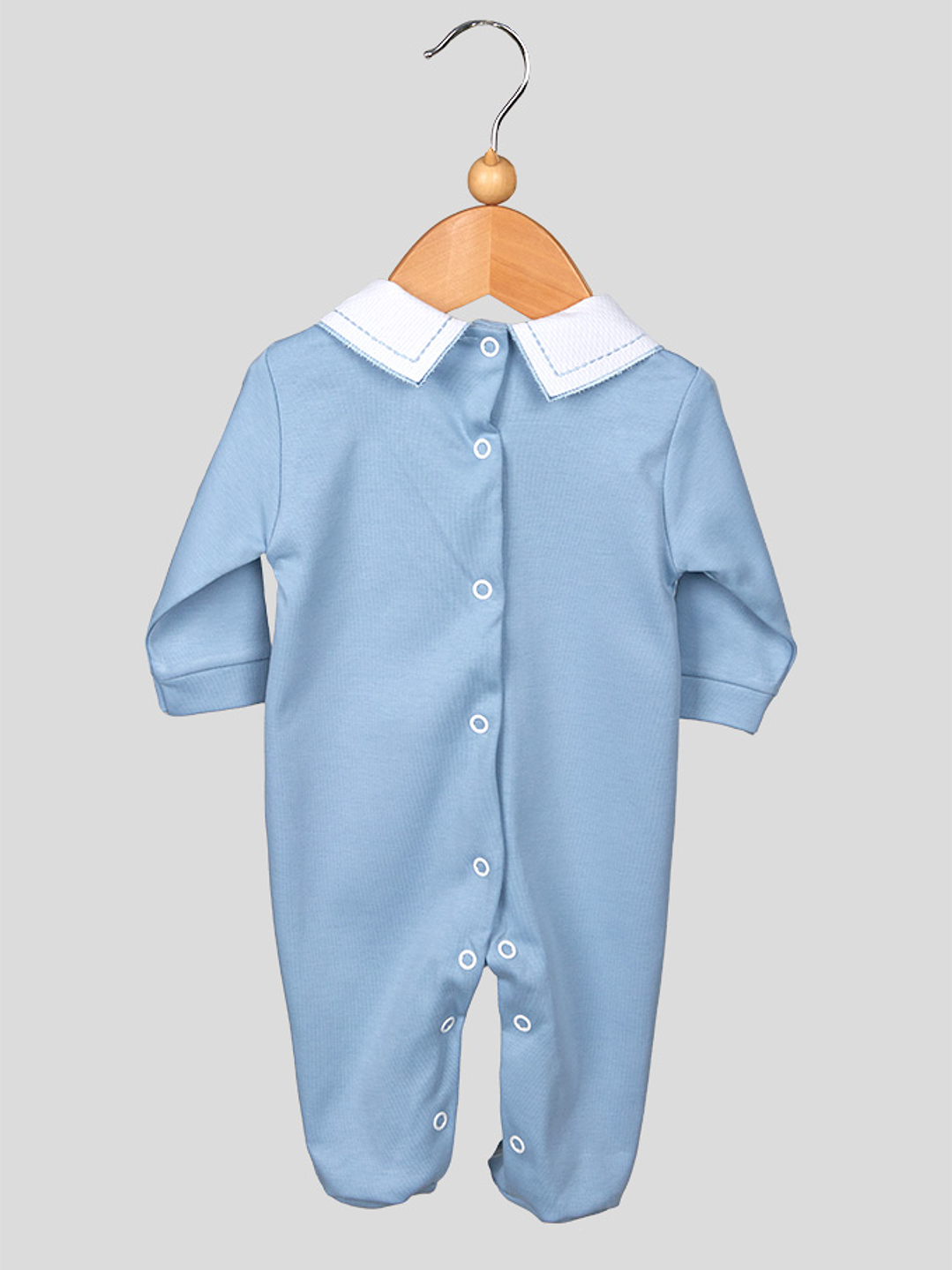 Babygrow Algodão Peito Bordado Menino 2