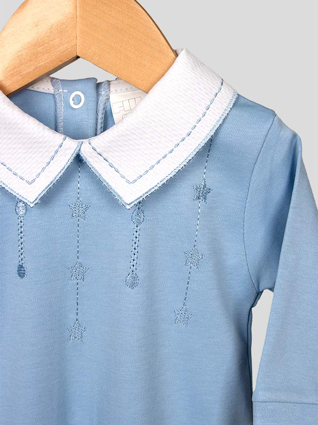 Babygrow Algodão Peito Bordado Menino 3