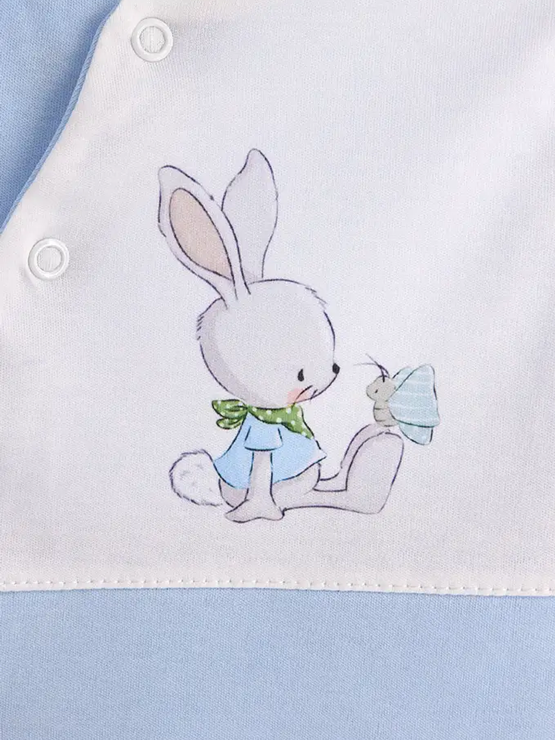 Conjunto Bebé 2 Peças S/ Carda Coelho E Borboleta 3