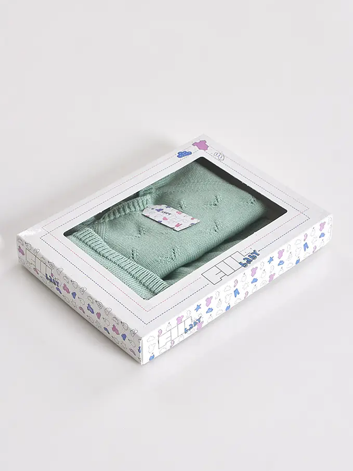 Conjunto Bebé Malha Sem Gola 3 Peças V 4