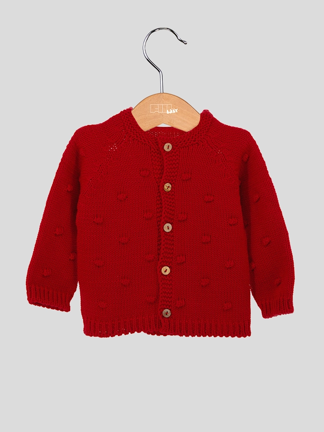 Casaco Bebé Malha C/ Bolas 1