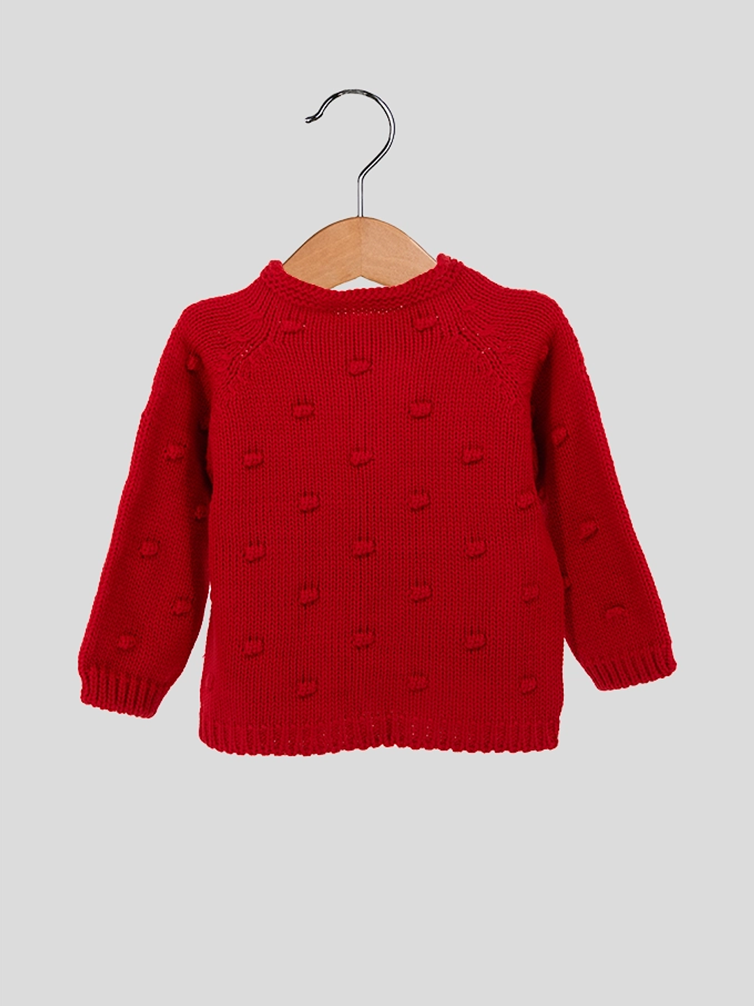 Casaco Bebé Malha C/ Bolas 2