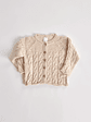 Casaco Bebé Malha Trança  - Thumbnail 1