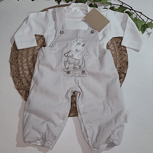 Jardineira com Camisola