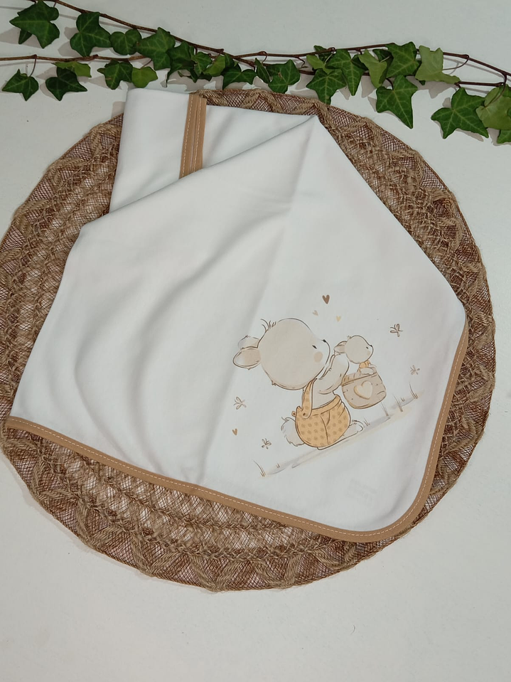 Fralda de Ombro com Ursinhos 3