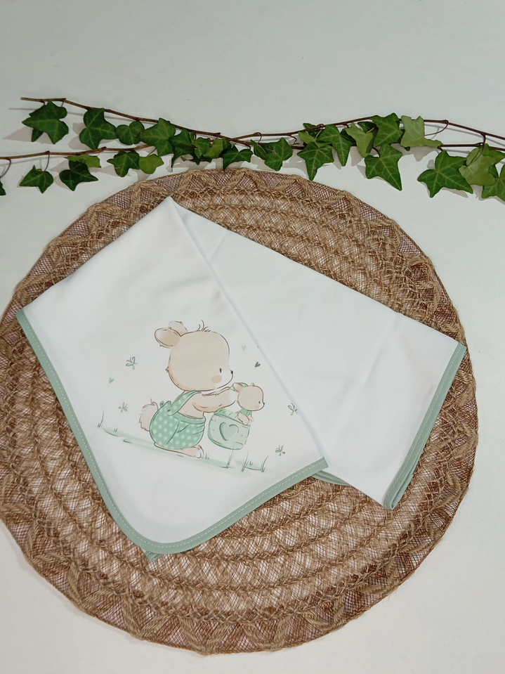 Fralda de Ombro com Ursinhos 4