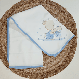 Fralda de Ombro com Ursinhos