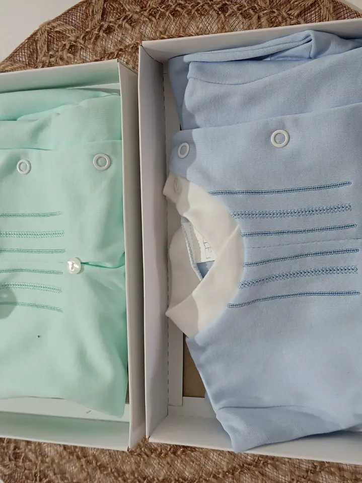 Babygrow Algodão Peito Bordado Menino 2