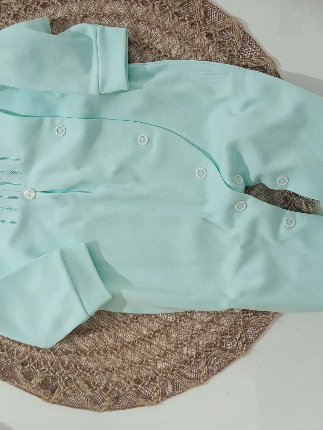 Babygrow Algodão Peito Bordado Menino 3