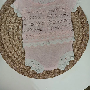 Conjunto de malha bebé