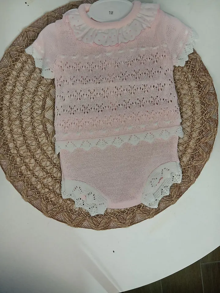 Conjunto de malha bebé 1
