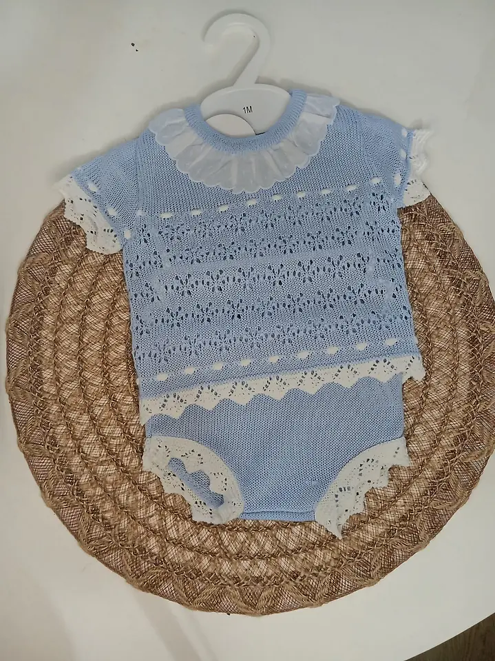 Conjunto de malha bebé 4