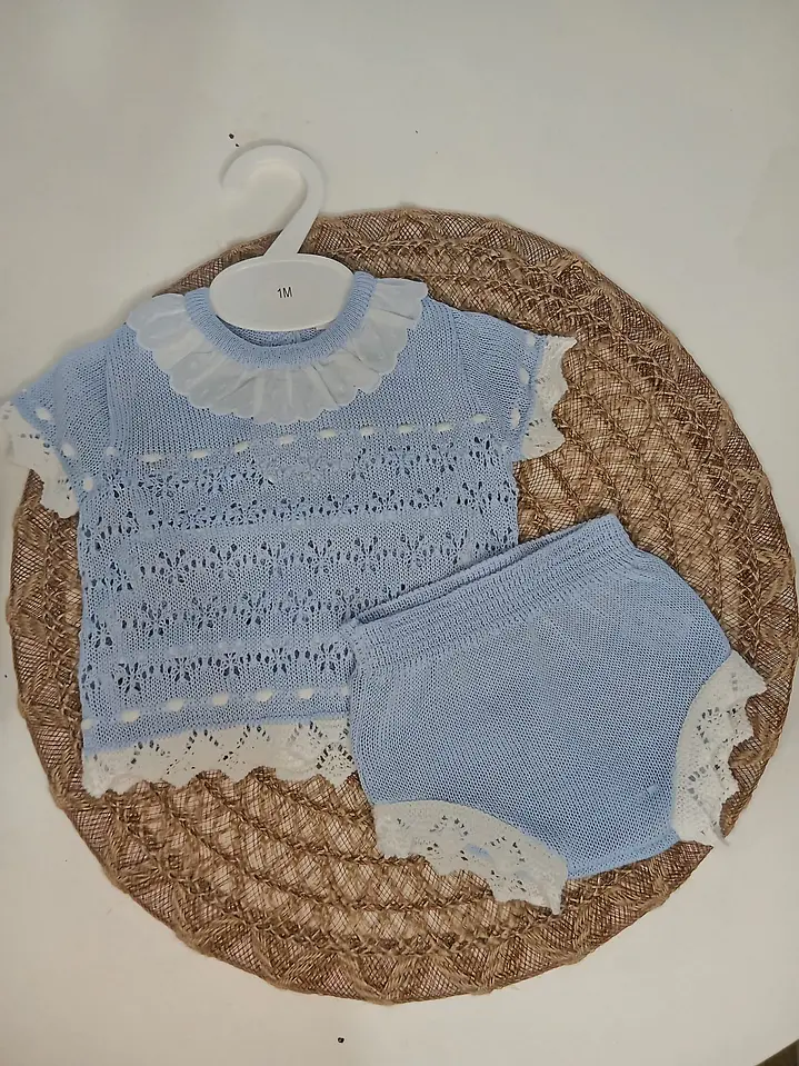 Conjunto de malha bebé 5