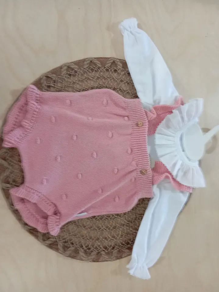 jardineira menina com body 4