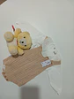 Jardineira de bebe malha entrançada - Thumbnail 3