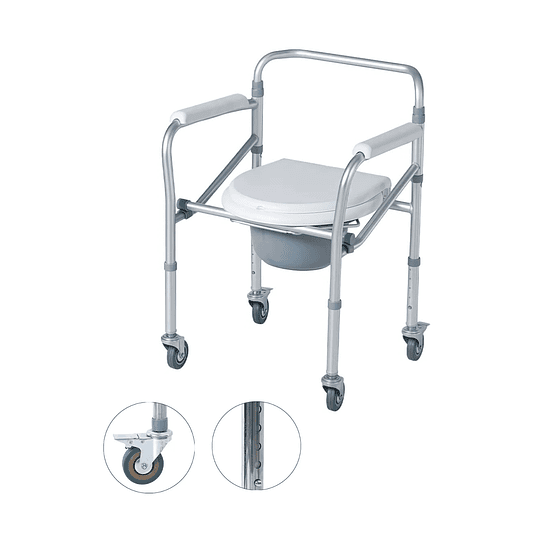 Silla de Baño WC Portátil 