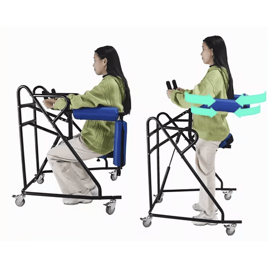 Andador caminable hidráulico